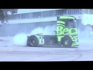 Ken block drift de caminhão gymkhana truck