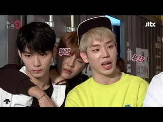 Behind | 18 01 18 | donghun, jason @ mixnine top9 descente photoshoot