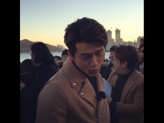 Hyun bin will appear on kbs2 tv 'entertainment artists' corner "guerrilla dating" with reporter kim tae jin
