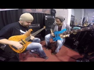 Namm 2015 hadrien feraud and anton davidyants