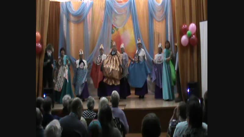 "самовар" юмористическая песенка в исп хора ветеранов рябинушка