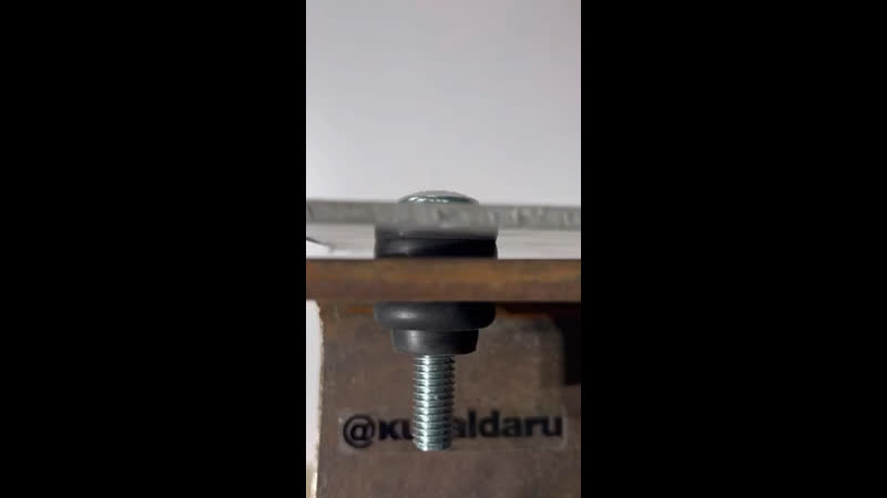 Неопреновая резьбовая заклепки в действии