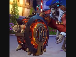 It’s good to be bad get on the naughty list as krampus junkrat legendary! overwat