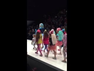 Показ barbie в рамках mbfw