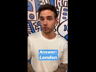 Dans une interview avec @chase hier soir, @liampayne révèle que son lieu préféré pour chanter est londres même sil trouve