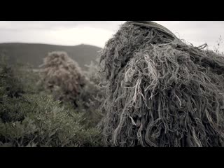 Bersaglieri sniper from the 3th bersaglieri regiment patient and precise