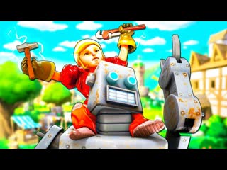 Самый смешной робот в скрап механик (scrap mechanic)