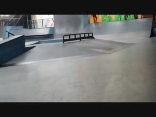 Ramses on skate bs double flip over the hip