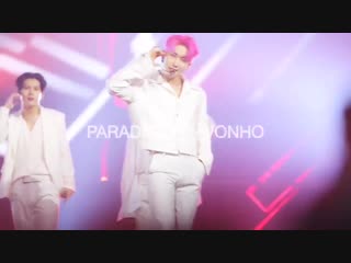[190223] monsta x fancam shoot out (wonho focus) @ z pop dream live concert