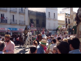 Romería de el rocío hermandad de triana sevilla