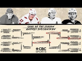 Svechnikovs lacrosse style goal