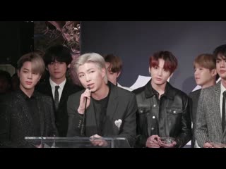 [video][191207] bts win group of the year at hitmakers variety