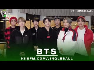 191122 bts message @ iheartradio “jingle ball”