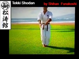 Sensei kevin funakoshi 船越 tekki shodan