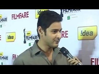 Sneak peek mahesh babu speaking tamil @ 59th filmfare awards south