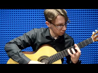 Jose luis merlin "evocación" on a simeon yolkin 'romanillos' model classical guitar