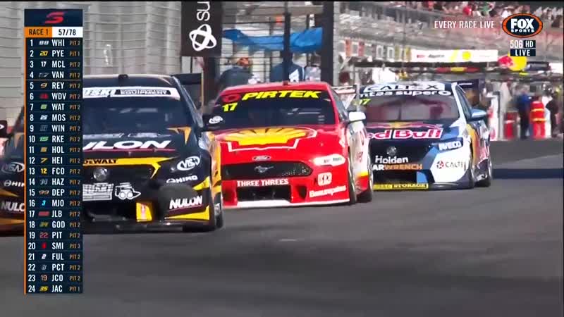 Supercars 2020 round1 adelaide race1 hun