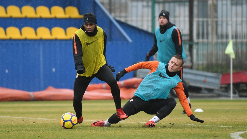 Шахтер готовится к матчам против вереса