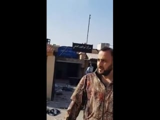 Командир "полка таха" "tiger forces" али таха в освобожденном городе абу эд духур