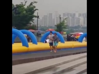 150617 exo на съёмках baskin robbins