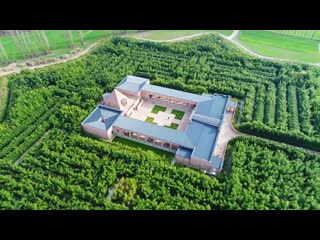 Masone labyrinth labirinto della masone franco maria ricci drone video