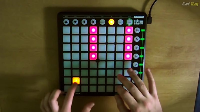 Novation launchpad отличный сэт!