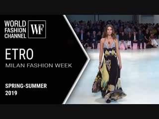 Etro spring summer 2019 | milan fashion week