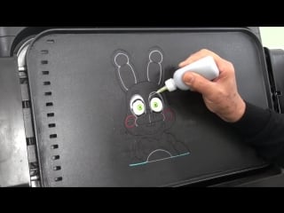 Making five nights at freddy's toy bonnie pancake | fnaf animatronic rabbit