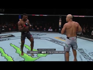 Ngannou vs dos santos