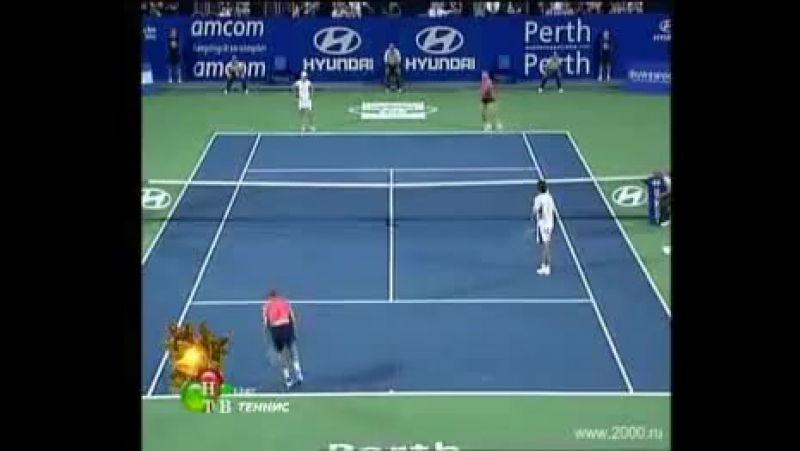 Аццкий отжиг на теннисе смотри и комментируй