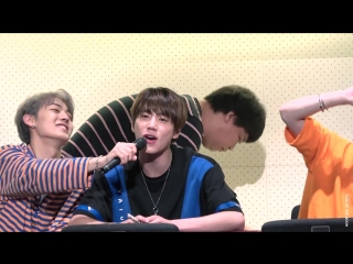 Jun (unb) fancam @fansign event at ferrum hall in ferrum tower ( 28 07 18)