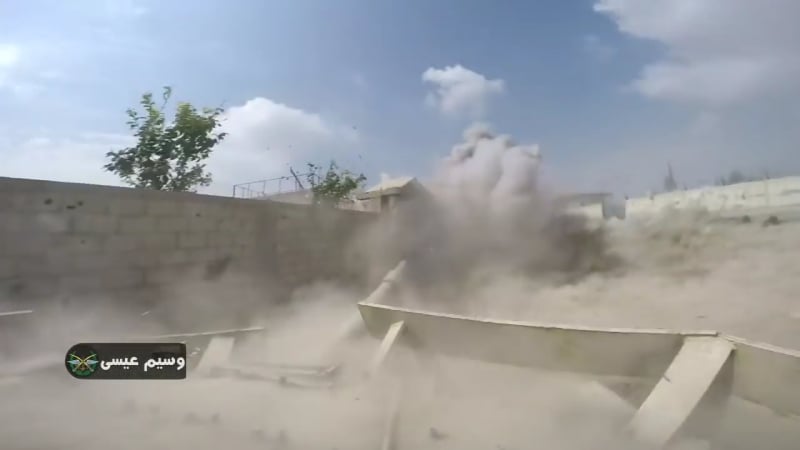 Подразделения республиканской гвардии саа в уличных боях в восточной гуте