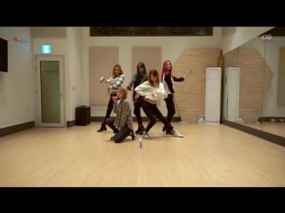 |dance practice| exid hot pink