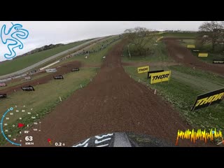 First gopro lap with tim gajser | #mxgp2019 #greatbritain