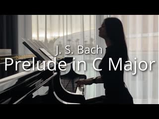 J s bach prelude in c major