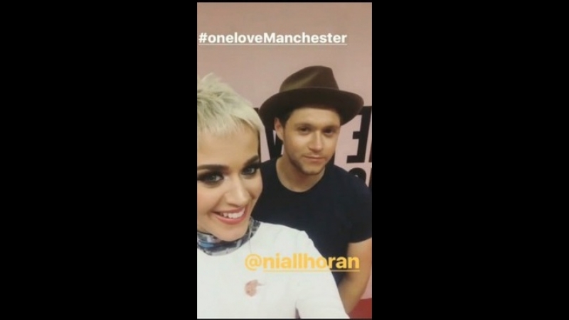 Niall on katyperry instagram story 4/6/17