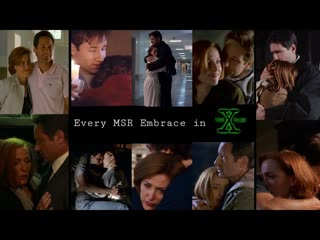 The x files | every mulder and scully embrace