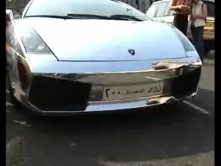 Хромированная lamborgini gallardo