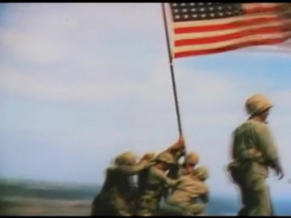 Iwo jima flag raising first and second