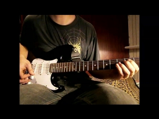 3 doors down i'm going down in flames (rhythm guitar, with backing track, с несколькими ошибками)