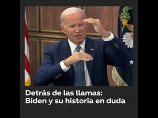 La casa en llamas biden y sus cambiantes relatos sobre perder un hogar