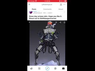 U/radninjacat right here is reposting almost all apex related art from an artist called wolfdawgartcorner (art the artist posted