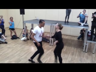 Волшебный футворк от samy el magico dominican bachata!