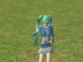 Vocaloid hatsune miku sims2 po pi po