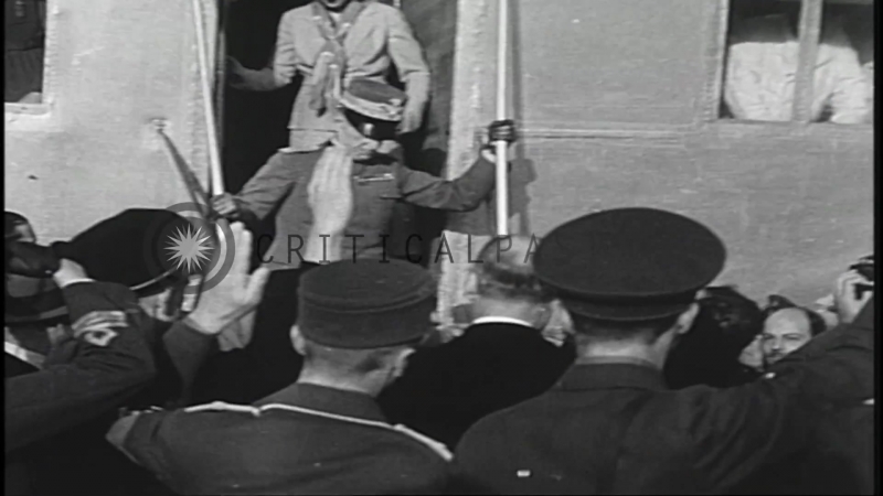 Graf porn video – King victor emanuel iii inspects german graf zeppelin as it lands in rome, italy hd stock footage