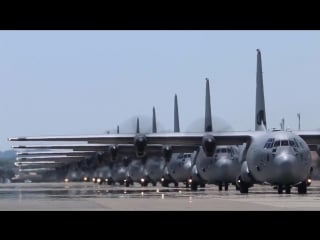 C 130j super hercules • mass launch in japan (2018)