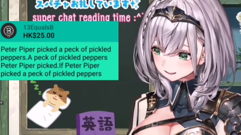 [kopla vtuber clips] peter piper picked a peko of peko peko kon peko