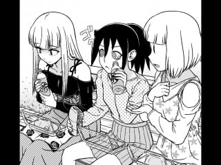 Katou asuka kuroki tomoko and uchi emiri watashi ga motenai no wa dou kangaetemo omaera ga warui drawn by ichikawa masahiro s