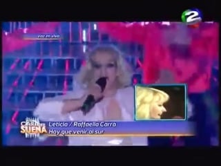 Leticia brédice es raffaella carrá