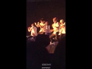 |fancam| seventeen boomboom (wonwoo focus) | 170812 @ 'diamond edge' tour in hong kong